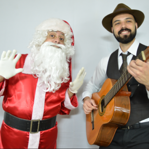 Seresteiro violão + Papai Noel
