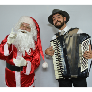 Seresteiro sanfona + Papai Noel