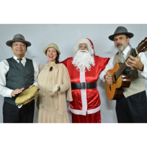 Trio + Papai Noel